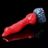 Knotted Fantasy Dog Dildo Sex Toy