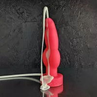 Cum Tube Ejaculating Custom Knotted Dildo