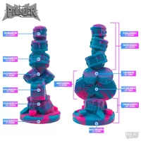 Pounder the Knotted Dildo