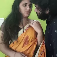 Vaishnavy and Sharun Raj Long Lip Lock Part 4 Mallu Couple Hot Lip Lock Lip Lock in Saree Saree Romance with Hot Lip Lock
