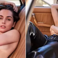 Ana de Armas Goes Nude and Poses Topless in the Backseat of a Car for French Magazine Shoot View Pics