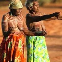 Facebook suspends users over nude photo of Aboriginal women in traditional dress