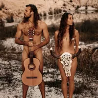 Travelling couple gain thousands of fans by posting NAKED pictures on Instagram