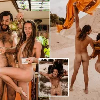 Travelling couple gain thousands of fans by posting NAKED pictures on Instagram