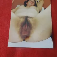 Nude Erotic Sexy Amateur Woman Hairy Pussy Photo 4 x 6 A81z