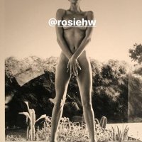 Rosie Huntington-Whiteley Naked From Russel James Angels 2018 Book