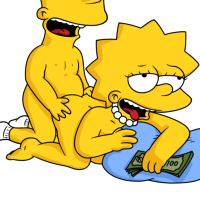 bart simpson lisa simpson the simpsons tagme doggystyle sex sex from behind