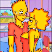 Bart and Lisa Simpsons A strange sister in love. by KimRon2009 on DeviantArt