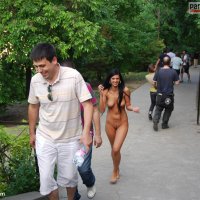 Dark haired fully nude goddess passing by tourists Dark haired girls Nude pics Pierced girls pics