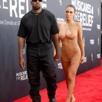 Kanye West Bianca Censori Attend Grammys 2025