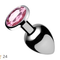 Pink Gem Anal Plug- Small : Amazon.de: Health Personal Care