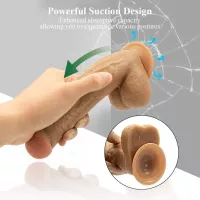 Xinghaoya 8 Inch Siliconen Realistische Dildo voor Vrouwen