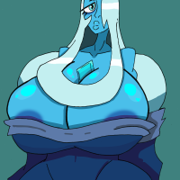 New Blue Hair Do and Boobs by gooeyblob on Newgrounds