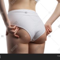 Female Booty White Image Photo Free Trial