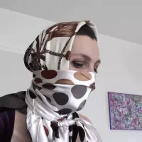 Styling of Fabric Mask and Headscarf