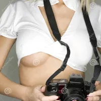 Sexy naakte fotograaf stock foto. Image of schoonheid