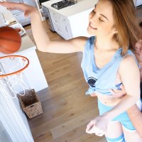 Megan Marx in Double Dribbling Cum