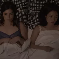 Constance Wu and Angela Trimbur