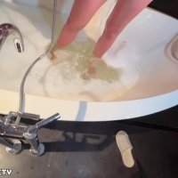 Spontaneous hot sex in the bathroom so real amateur