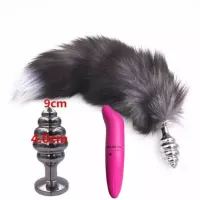 Dark Fox Tail With Vibrator 15