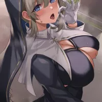 Nun pretend blowjob and she blushes Geng