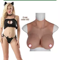 Kunstmatige Sissy Grote Tieten Meisje Realistische Siliconen Borstprothese Gel Borstplaat Maken Borst Crossdresser Trans Man-vrouw