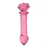 Xinghaoya Rozenbloem Glazen Buttplugs Dildo