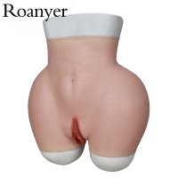 Roanyer Crossdresser Silicone Buttock Lifter Pant with Anal Hole Hip Shapewear