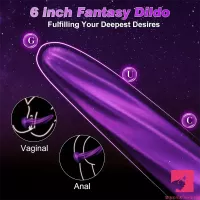 6.69in Spiral Fantasy Silicone Soft Dildo For Women G Spot Love Adult