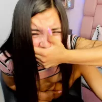 Young Colombian Girl Masturbates Wildly While Showing off Her Young Body on the Internet for all the Old Men who See Her