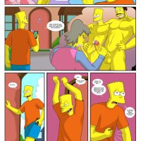 Porn comic Darrens Adventure. Chapter 13. The Simpsons. Arabatos. Sex comic finished his fuck