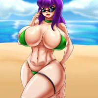 Reina arquera bikini nsfw Archer Queen clash royale clashroyale rule34 nsfw bikini anime animegirl art digitalart tetas breasts
