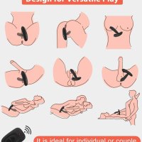 Prostate Massager Heating 16 Vibration Modes P-Sot Stimulation Vibrating Butt Plug Anal Sex Toys