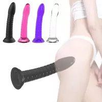 Goedkoopste Tpe Dildo Grande E Grosso Anal SML Maat Vrouwen Kleine En Grote Lange Anale Dildo Seksspeeltje Voor Vrouwen