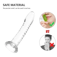 Goedkoopste Tpe Dildo Grande E Grosso Anal SML Maat Vrouwen Kleine En Grote Lange Anale Dildo Seksspeeltje Voor Vrouwen