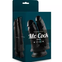 Double Cock Suction Cup Dildo 23cm Mr. Cock
