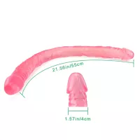 22 Inch Pink Double Head Dildo