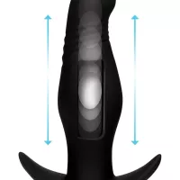 Kinetic Thumping 7X Rippled Anal Plug