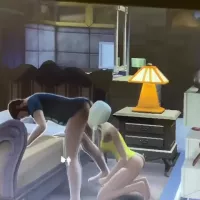 Free Sims 4 Lightskin Ebony White Man. Anal Play Anal Sex and Blowjob. Sexy Porn Video