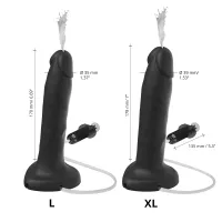 SQUIRTING DILDO CUM BLACK