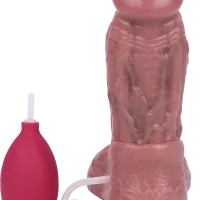Squirting Dildo with Realistic Texture Cum Function