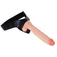 Buy 10 Inch Harness Strap on Cock Realistic Flesh Large Dildo Flexible Penis with Powerful Suction Cup for Lesbian Couples Online in India
