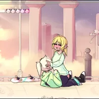 Max de elf porno speelt hentai -spel afl. 4 hard vastgepind en wordt een succubus futanari afgetrokken sextoy