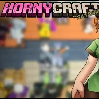 Hornycraft Minecraft parodie op Hentai-spel pornoplay ep.33 de heks zuigt enorme pik Steve terwijl hij met Alex praat