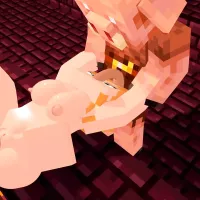 Alex ontdekt de nether Ep 1 Minecraft porno mod