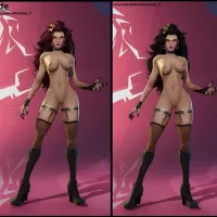 Marvel Rivals Scarlet Witch Nude Mod with Jiggle Physics
