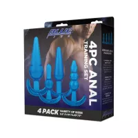 Set de entrenamiento anal Blue Line C amp B de 4 piezas