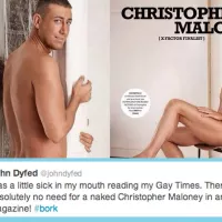 Chris Maloney naked pictures Twitter reactions