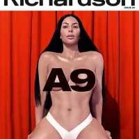 Kim Kardashian Gets Naked Talks Paris Hiltons Sex Tape and Trump In Richardson Magazine