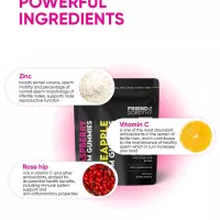 FRIEND OF DOROTHY CUM GUMMIES Raspberry Semen Volume and Health Enhancement 60 gummies